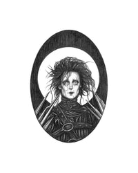 Edward Scissorhands Art Print by Caitlin McCarthy