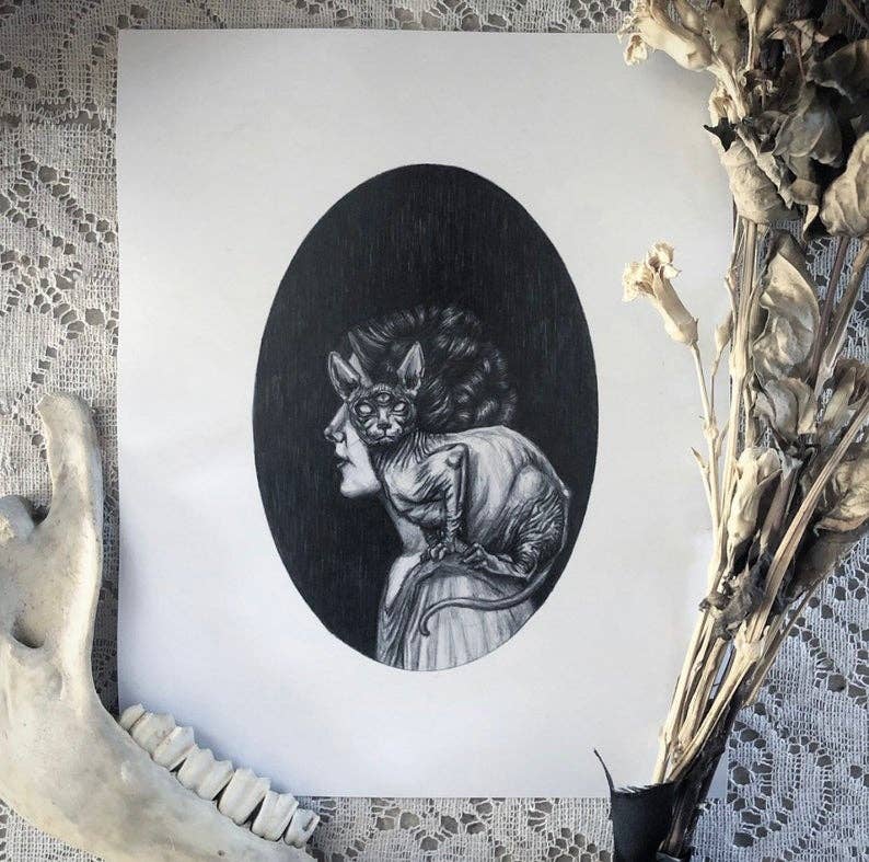 The Familiar Art Print by Caitlin McCarthy