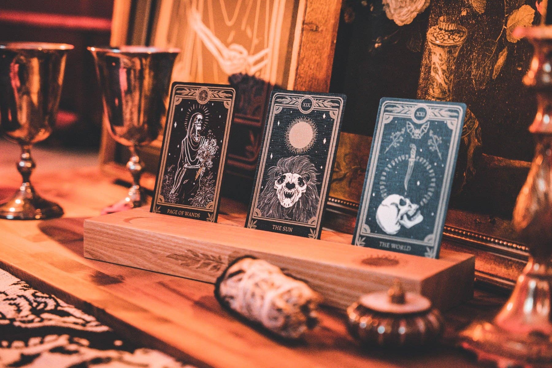 Celestial Tarot Card Stand