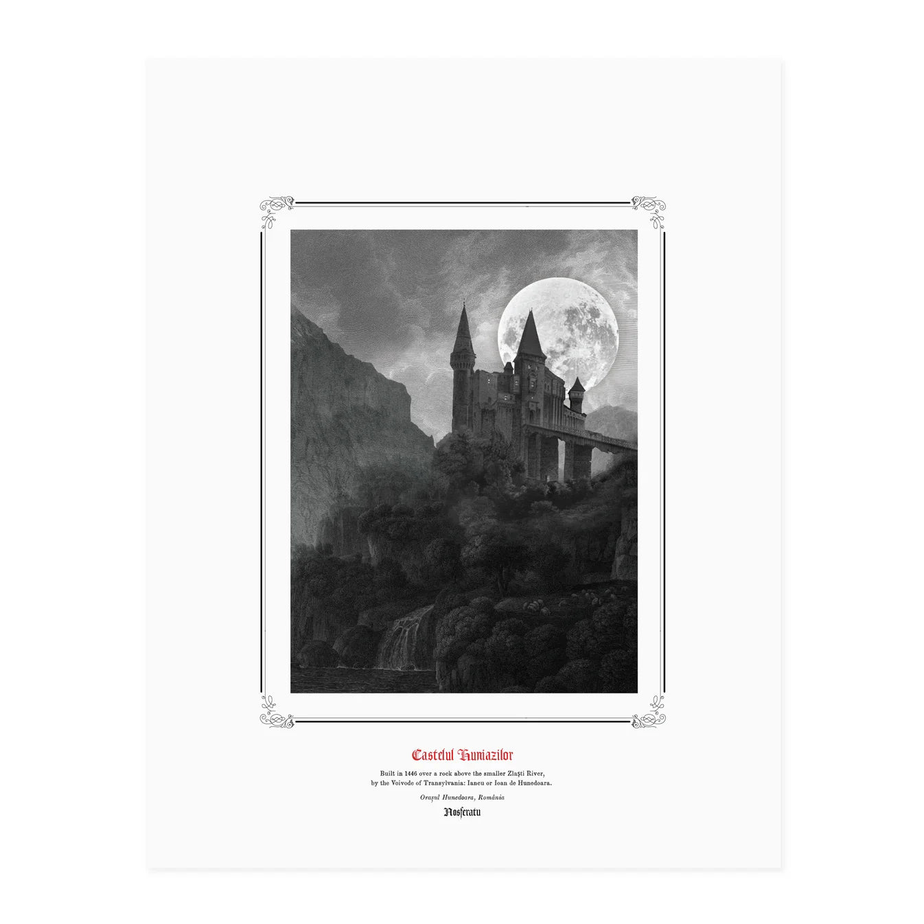 Orlok's Castle Print by Open Sea x Nosferatu