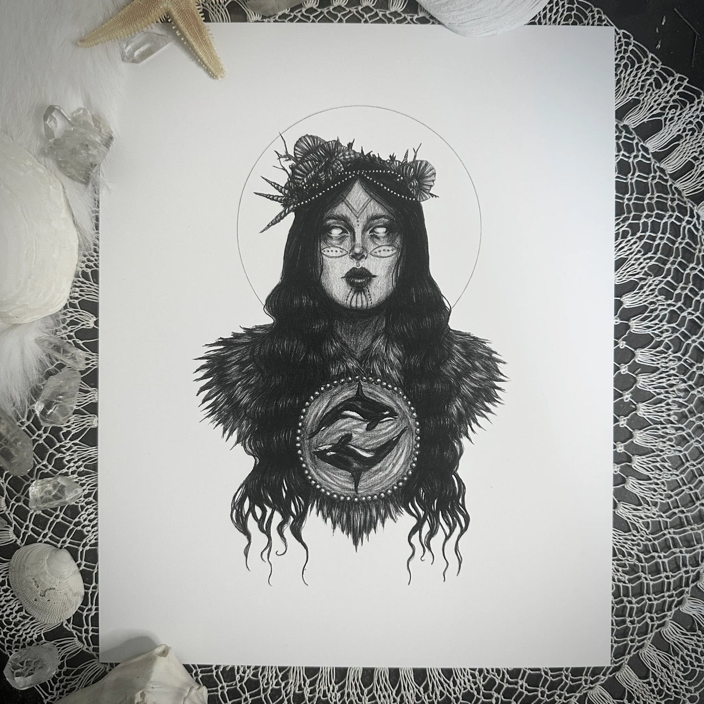 Sedna Art Print by Caitlin McCarthy