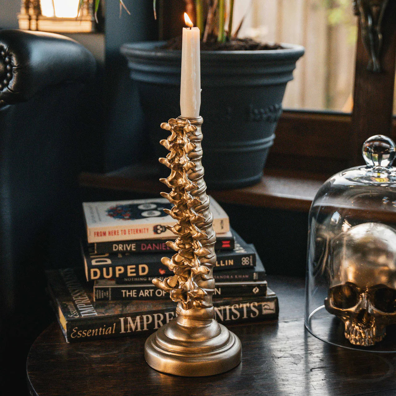 Spine Candlestick Holder by The Blackened Teeth