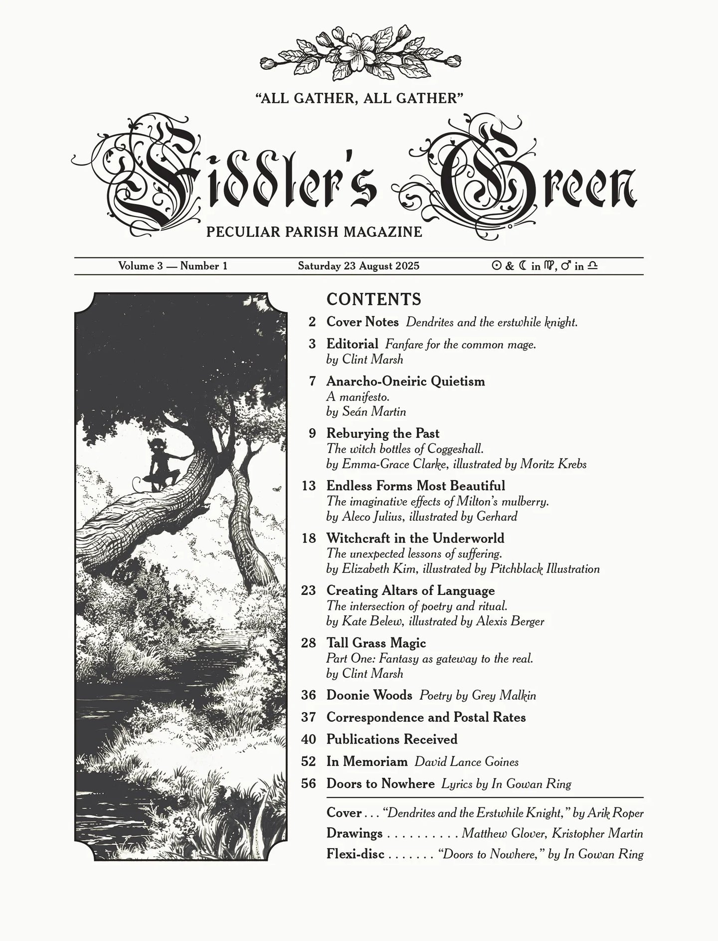 Fiddler's Green #9: Akashic Ashcan