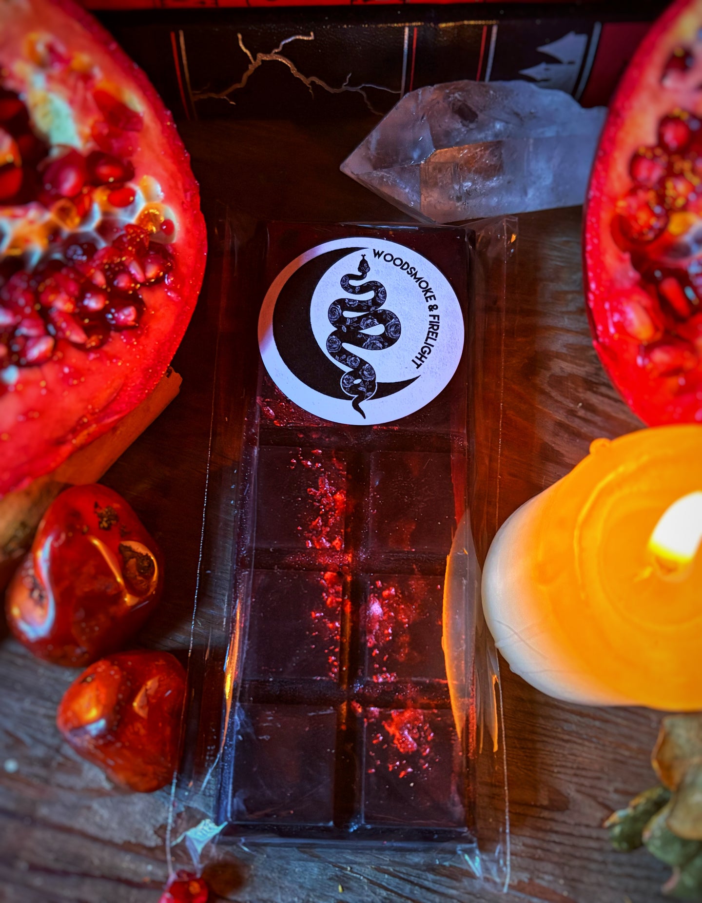 Woodsmoke and Firelight Wax Melt Bar