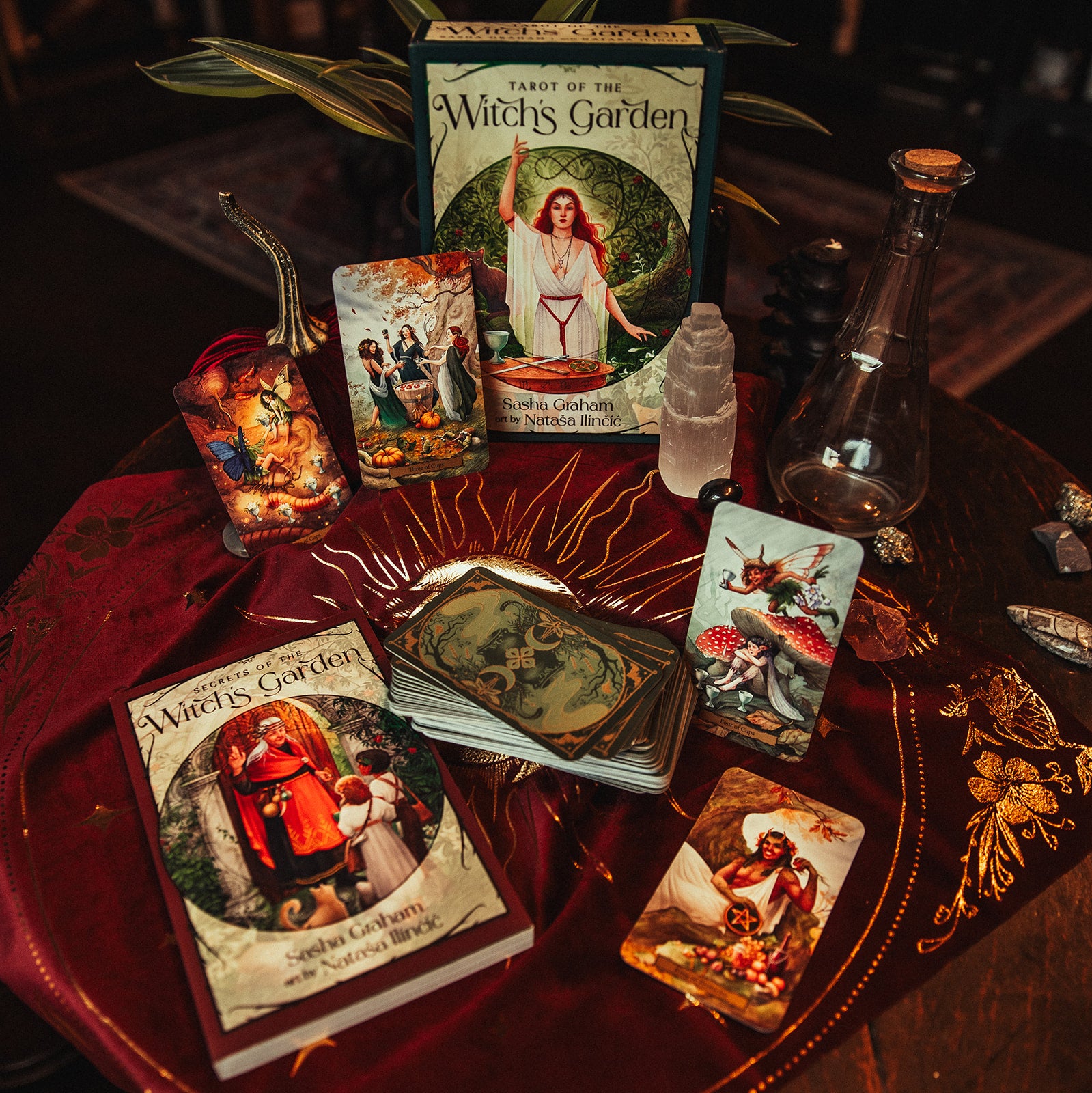Tarot of the Witch's Garden – Black Moon Botanica Edinburgh UK