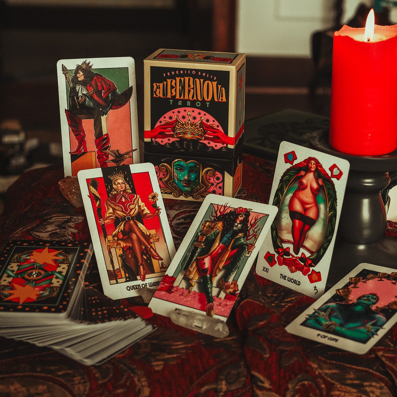 Supernova Tarot – Black Moon Botanica Edinburgh UK