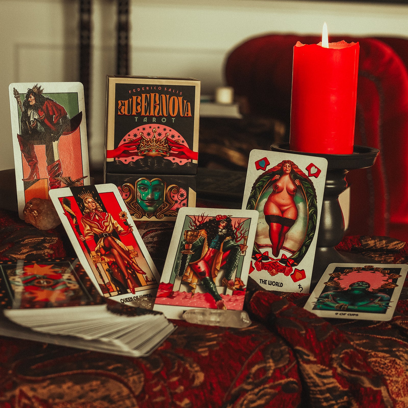 Supernova Tarot – Black Moon Botanica Edinburgh UK