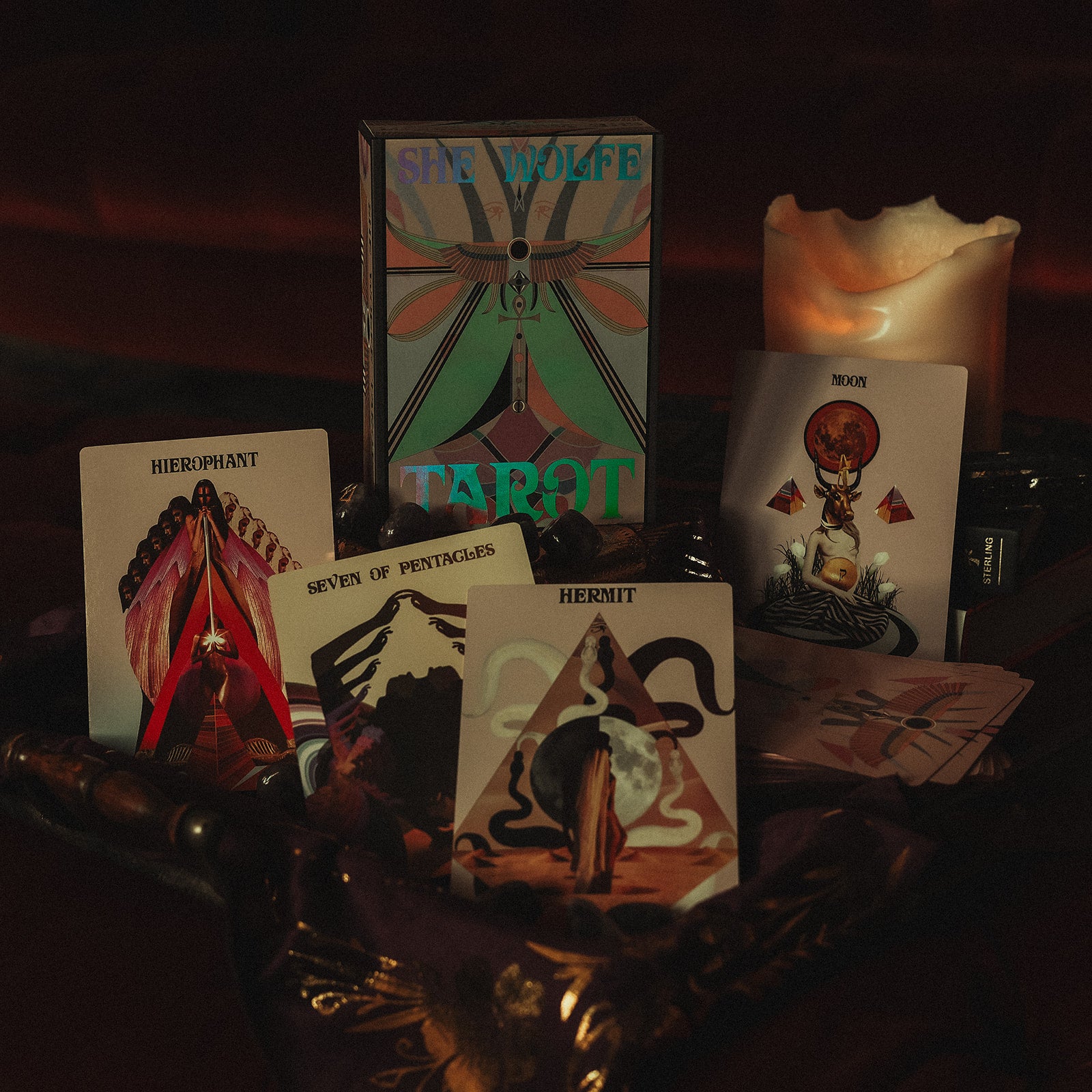 She-Wolfe Tarot – Black Moon Botanica Edinburgh UK