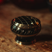 Black Brass Incense Burner