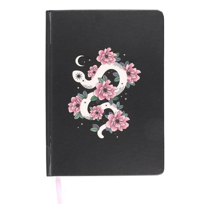 Floral Snake Notebook