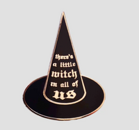 Little Witch Hat Pin