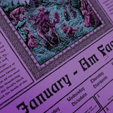 Illustrated Pagan Calendar of Scottish Myths and Legends