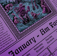 Illustrated Pagan Calendar of Scottish Myths and Legends