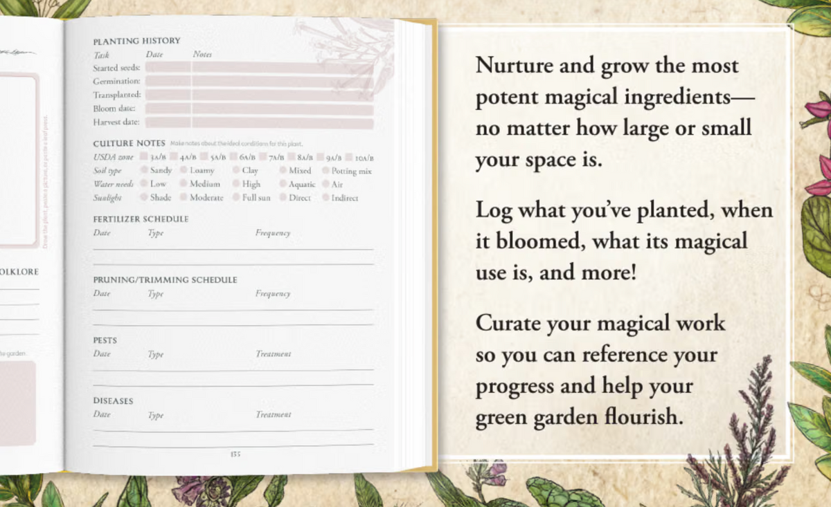 Green Witch's Garden Journal