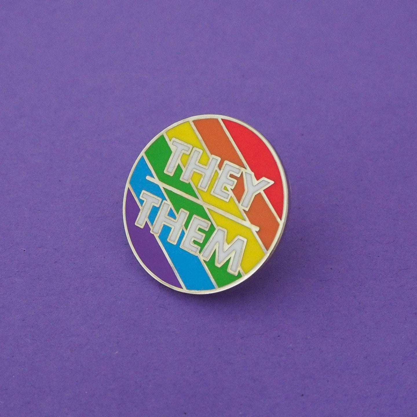 They/Them Pronoun Pin