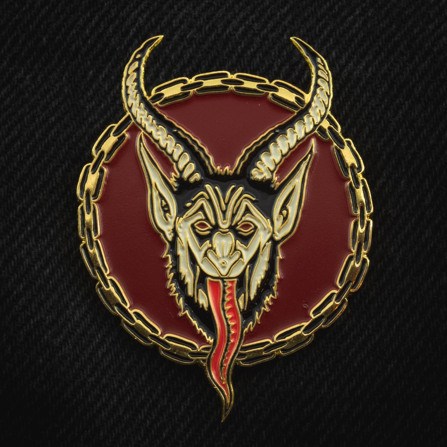 Krampus Enamel Pin