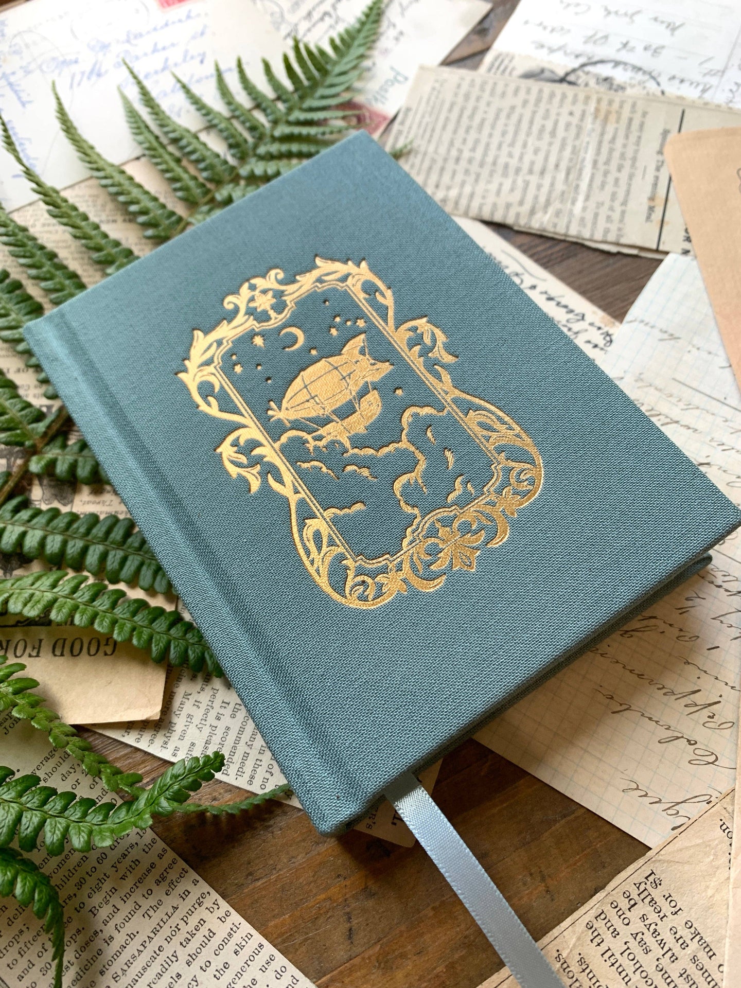 The Voyager Antiquarian Passport Size Watercolour Sketchbook by The Creeping Moon