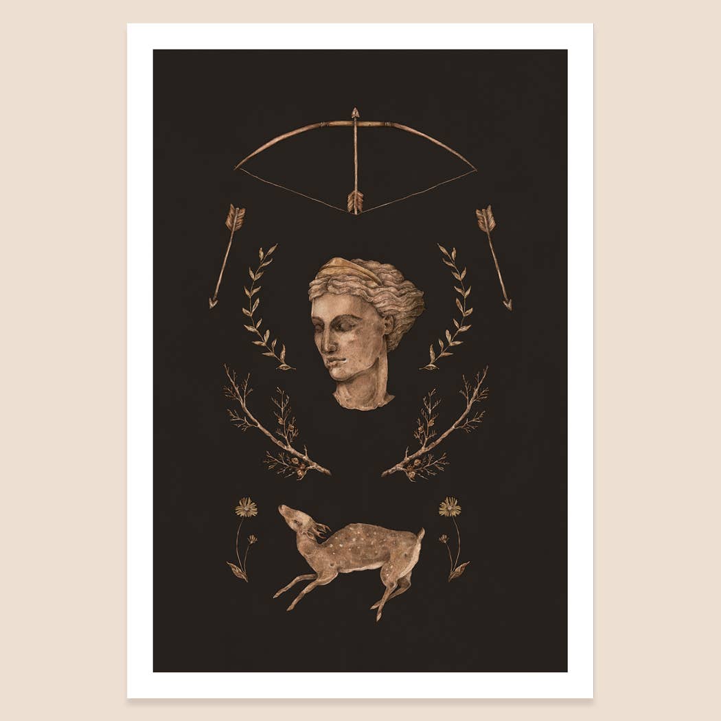 Artemis Art Print by Jessica Roux