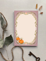 Pumpkin Patch Notepad by Lantern Print Co.