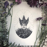 The May Queen Art Print by Caitlin McCarthy