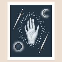 Celestial Guidance Art Print by Jessica Roux