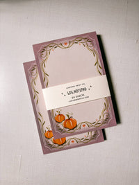 Pumpkin Patch Notepad by Lantern Print Co.