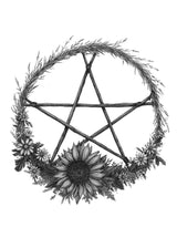 Summer Wreath Art Print by Caitlin McCarthy