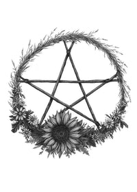 Summer Wreath Art Print by Caitlin McCarthy