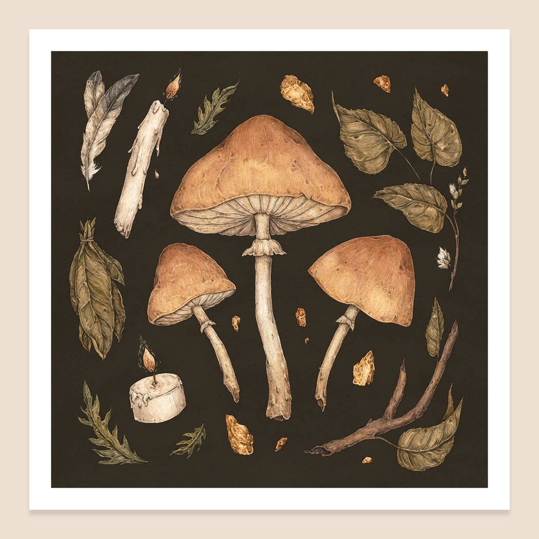 Wild Magic Art Print by Jessica Roux