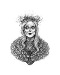 The Cailleach Art Print by Caitlin McCarthy