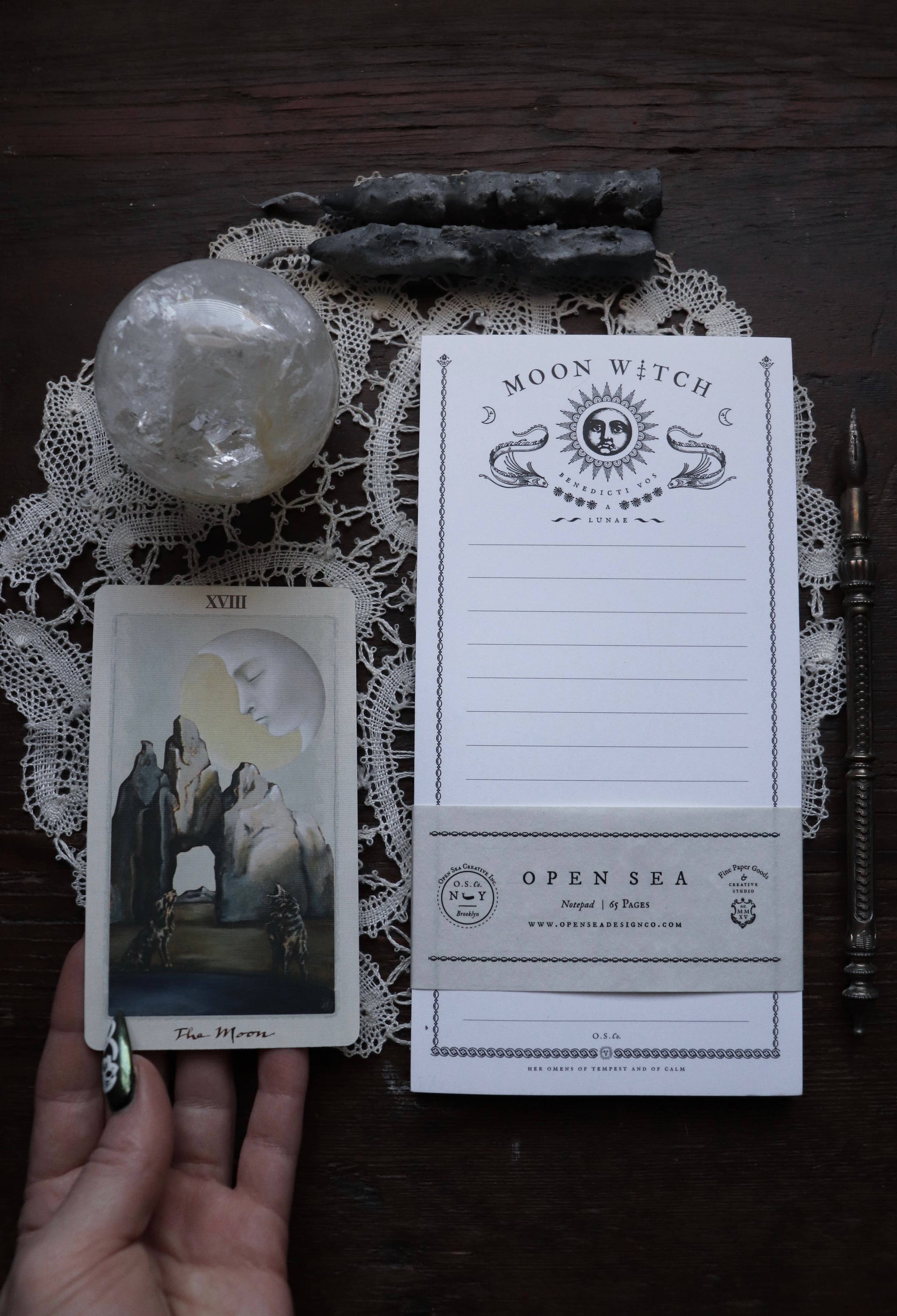 Moon Witch Notepad by Open Sea Co.