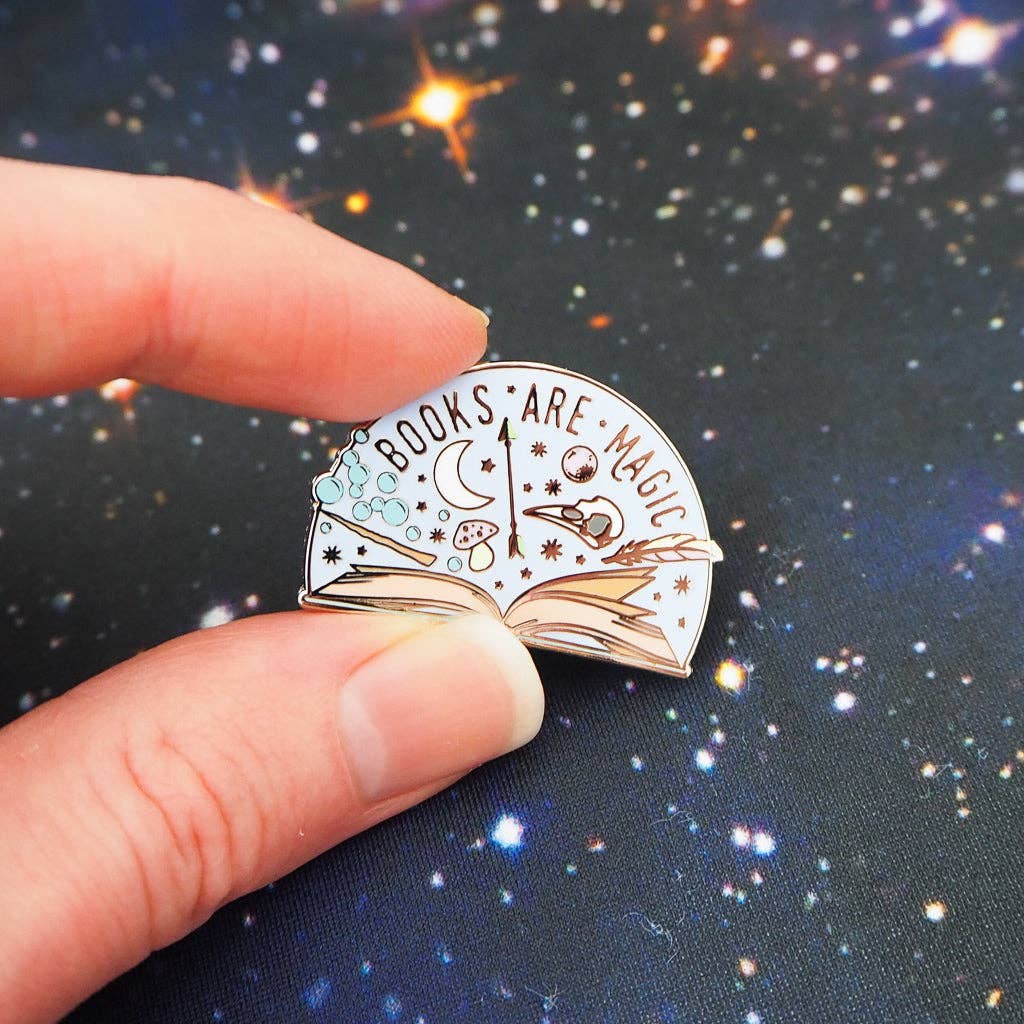 Books are Magic Pin
