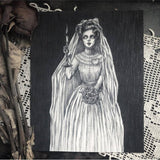 Til Death Art Print by Caitlin McCarthy