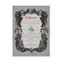 Halloween Poster by Open Sea
