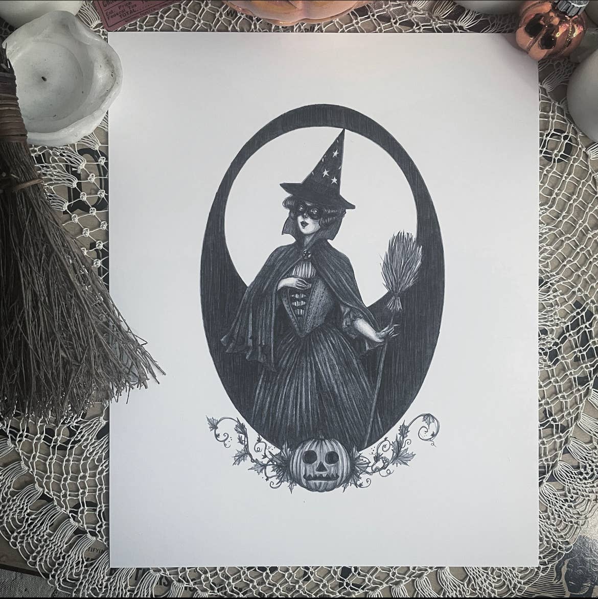 Season of the Witch Art Print by Caitlin McCarthy