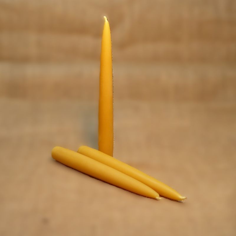 Beeswax Taper Candle