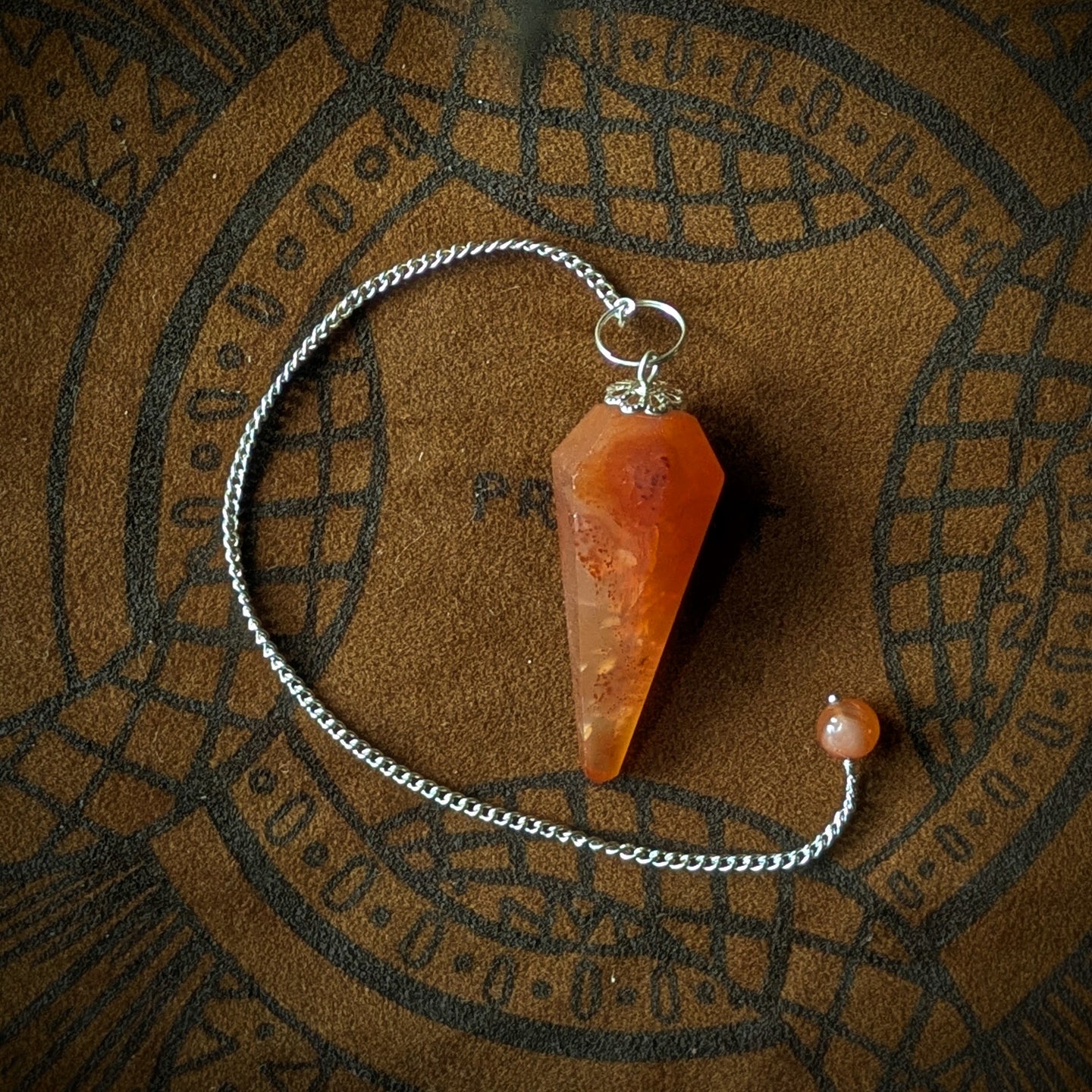 Carnelian Pendulum