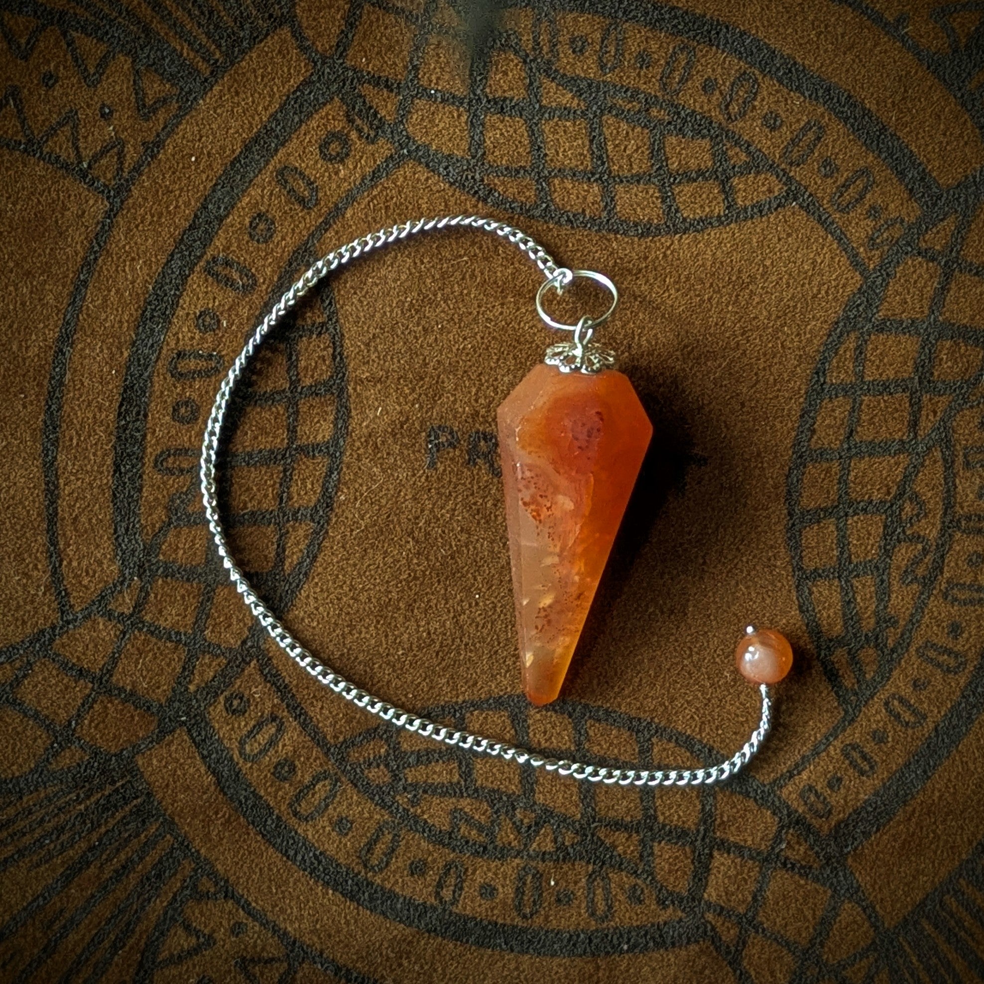 Carnelian Pendulum