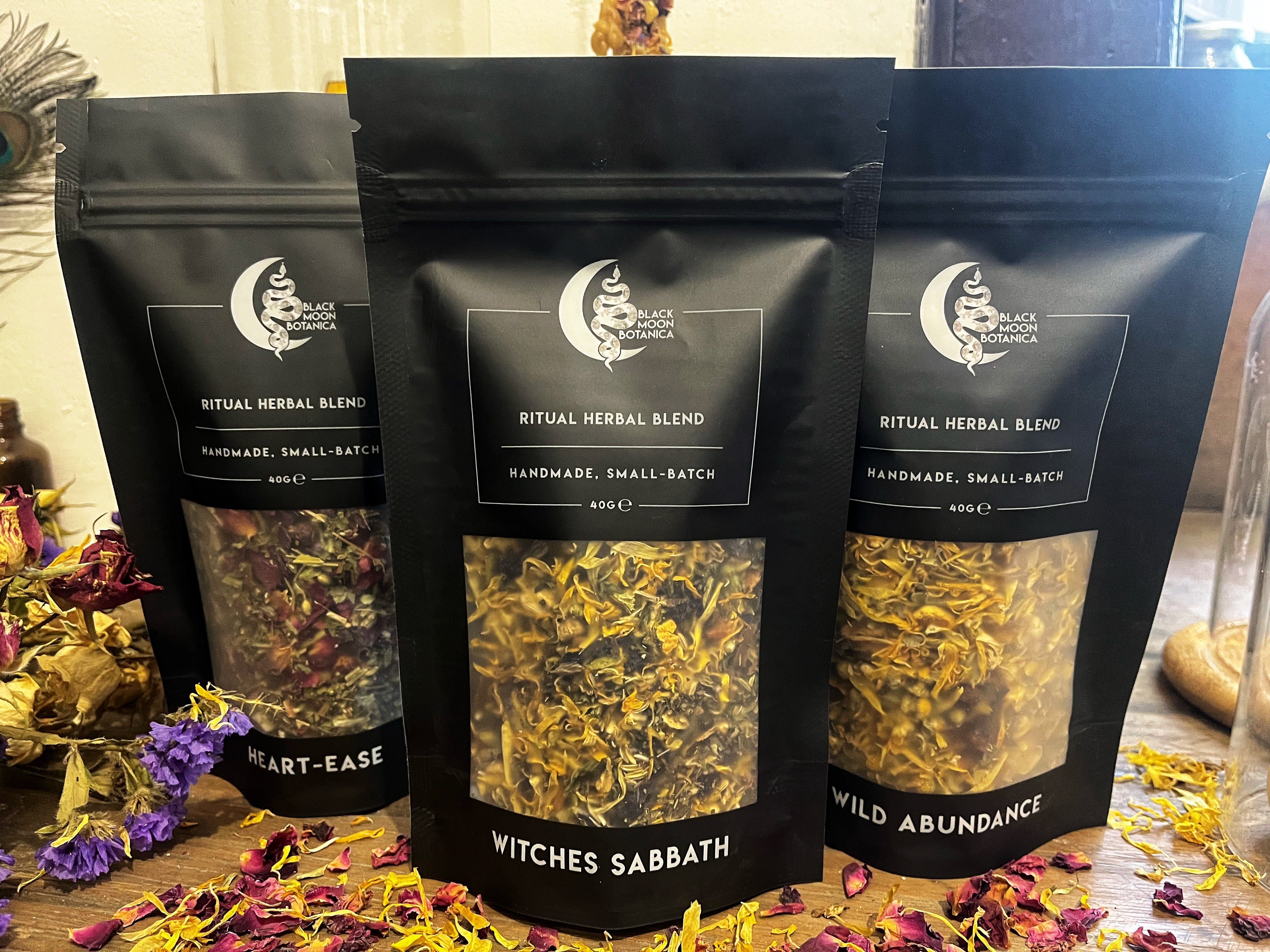 Dreamweaver Ritual Herbal Blend – Black Moon Botanica Edinburgh UK