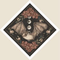 Bat Art Print by Jessica Roux