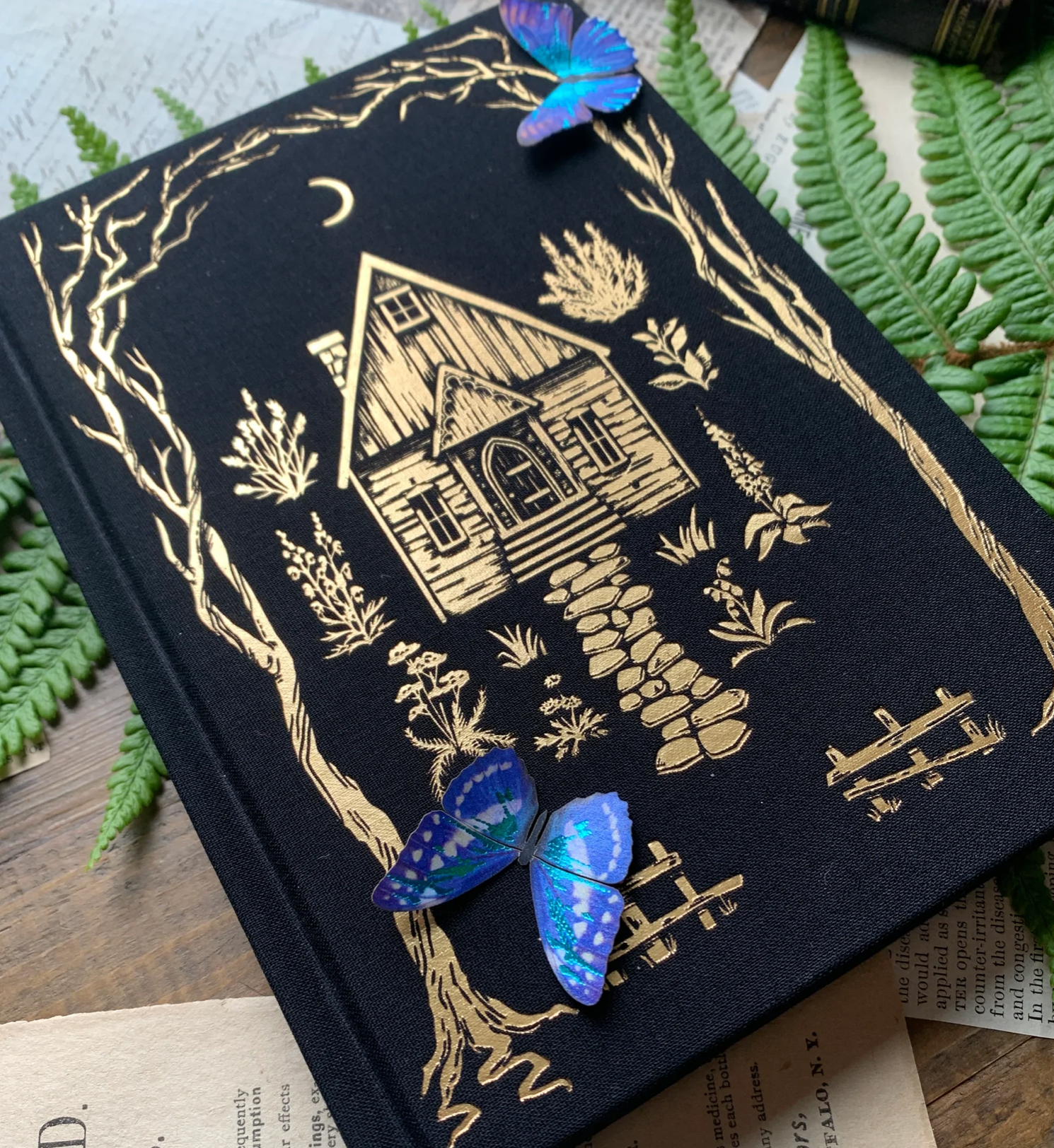 The Grimoire Antiquarian Lined Notebook by The Creeping Moon