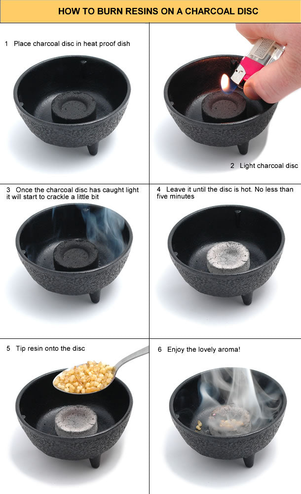 Black Brass Incense Burner